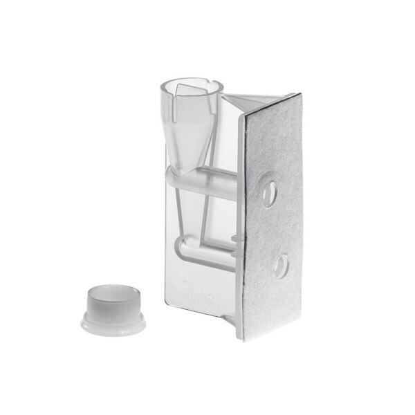 Standard Double Funnel with white filter and cap | Azer Scientific